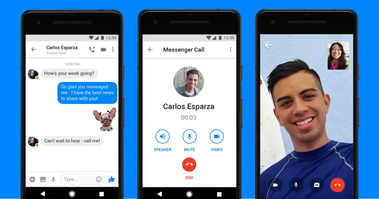 messeneger video call one of the best video chat apps for android 