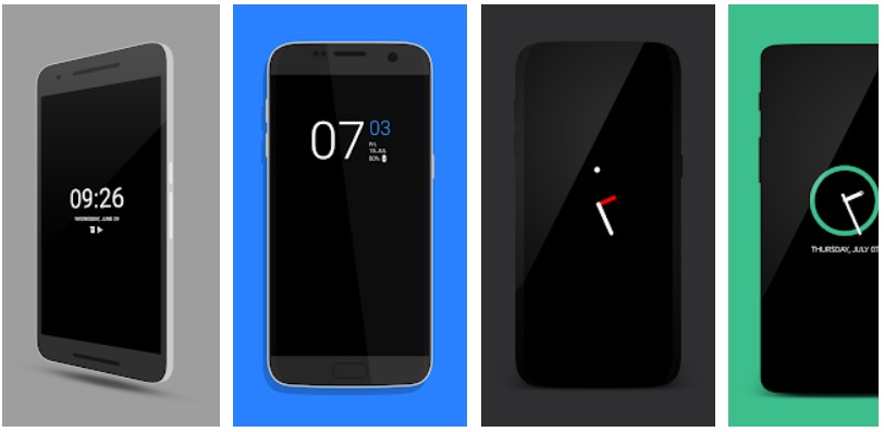 Always on AMOLED lockscreen apps for android