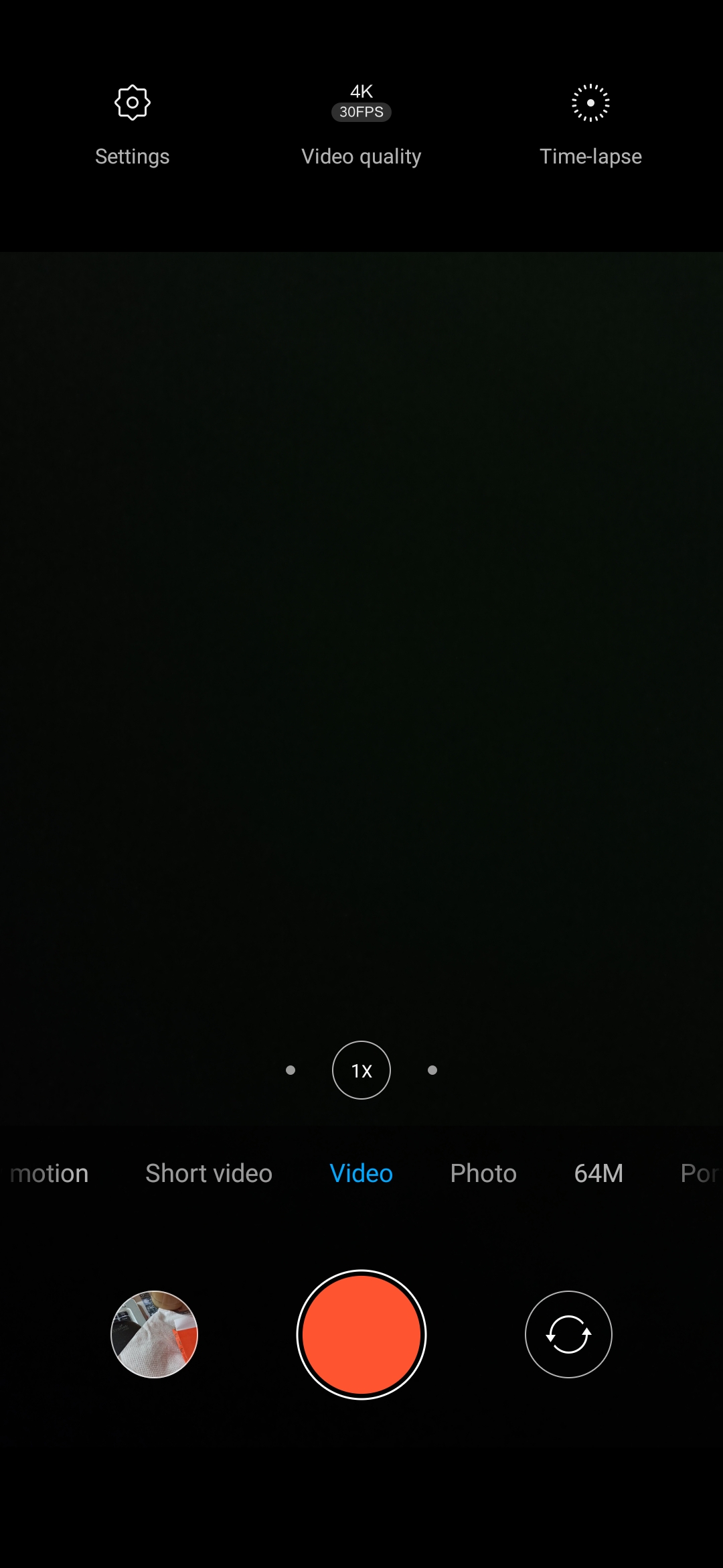 4k recording on Redmi Note 8 pro